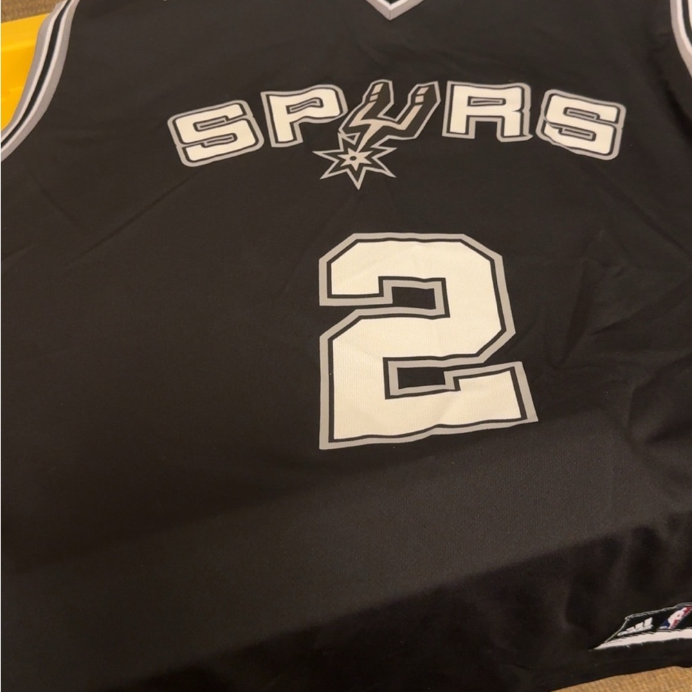 Black Spurs Basketball Jersey